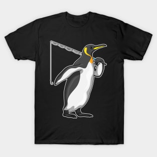 Penguin Fisher Fishing rod T-Shirt